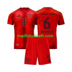 Maillot de Foot Bayern Munich Joshua Kimmich 6 Domicile 2024-25 - Enfant